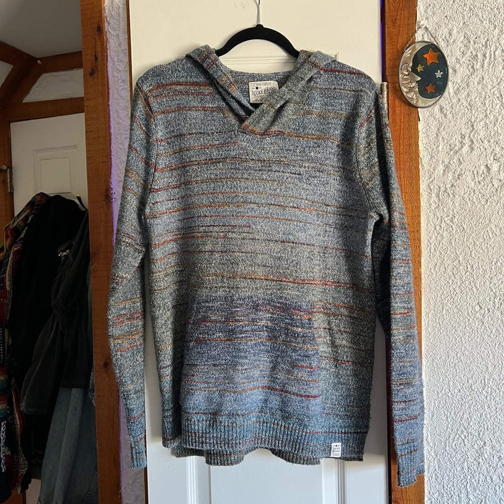 Lucky Brand Lightweight Hooded Sweater
